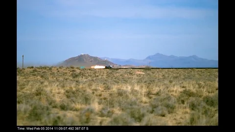 2018 - The Holloman High-Speed Test Track is used to test ejection seats and Video stock 100599084
