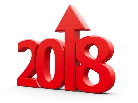 2018 icon compact red with arrow Stock Illustration