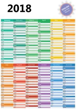 2018 Stock Illustration