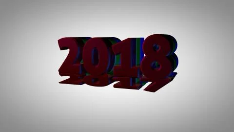 2018 Stock Illustration