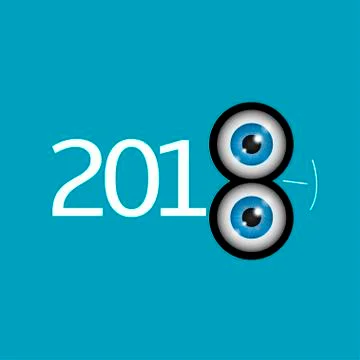 2018 New Year Stock Illustration