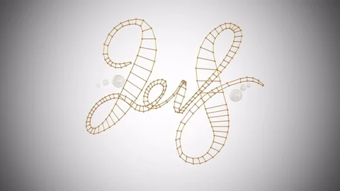 2018 New Year Text lettering. Camera is slightly and smoothly shake and the Stock Footage 83178088