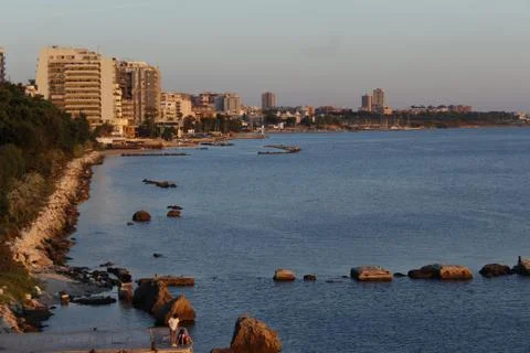 201809 Taranto: seafront in Taranto Stock Photos