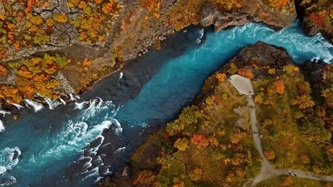 20180918 Hraunfossar03 - stabilized Vidéo 102065918