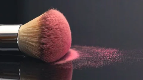 20181128 brushes for blush 5 스톡 동영상 101486812