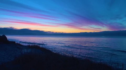2019 10 17 FS Shish Sunset Stock Footage 122113003