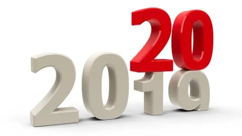 2019-2020 #3 Stock Illustration