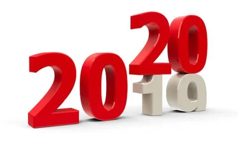 2019-2020 Stock Illustration