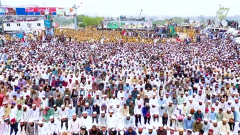 The 2019 Azadi march was a protest march led by Maulana Fazl-ur-Rehman Stock Footage 278712053