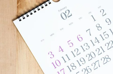 2019 calendar Stock Photos