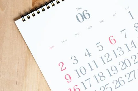 2019 calendar Stock Photos