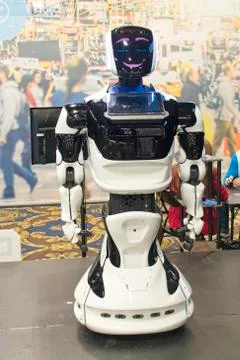 2019 CES Robot Stock Photos