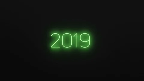 2019 Neon Light Stock Footage 105416623