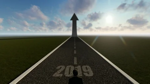 2019 New Year Concept Stock Footage 95778921