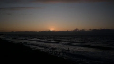 2019 Shish Sunset 2 Stock Footage 122113040