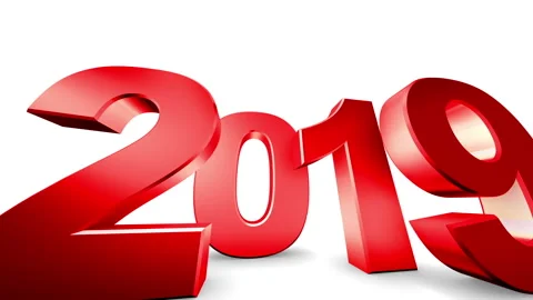 2019 Sign Impact (with Matte) Stock-Footage 98765068