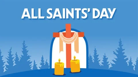 202. All Saints Day Stock Footage 306993531