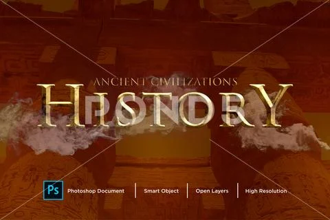 202 history text effect Design Photoshop Layer Style PSD Template