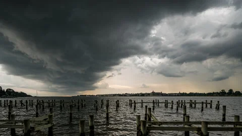 2020-08-12-Storm-Clouds-Over-Severn ProRes-444 BT709L 4KUHD 30 UHQ Stock Footage 139992774
