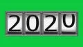 2020 on billboard HD Footage