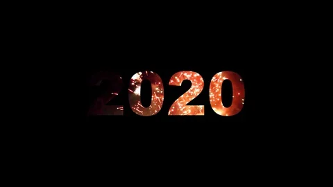 2020 fireworks 01 Stock Footage 122934175