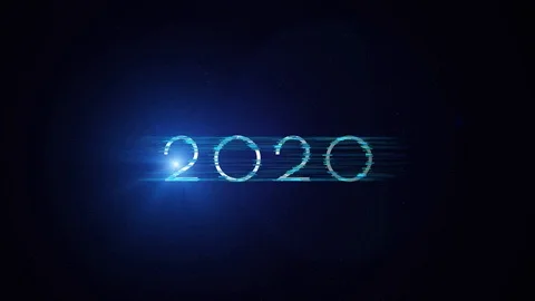 2020 floating cinematically in space Stock-Footage 120709816