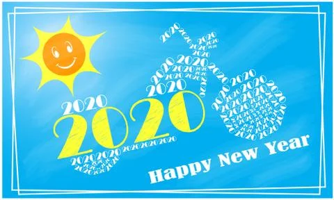 2020 motorcycle logo vector design template Stock Illustration