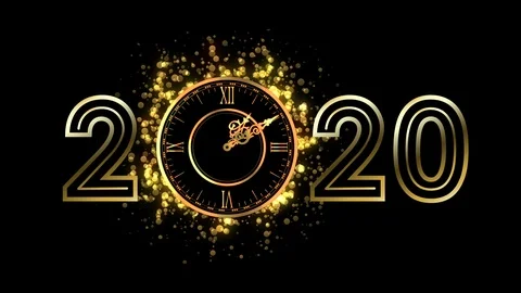 2020 New year. Stock Footage 112883759