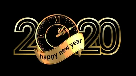 2020 New year. Stock Footage 112883857