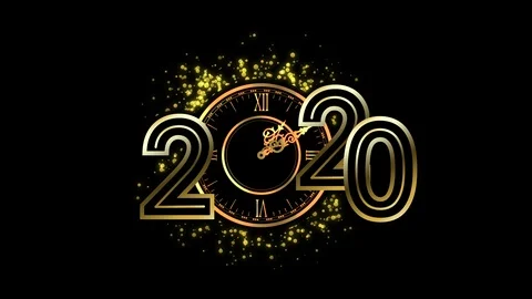 2020 New year. Stock Footage 112883966