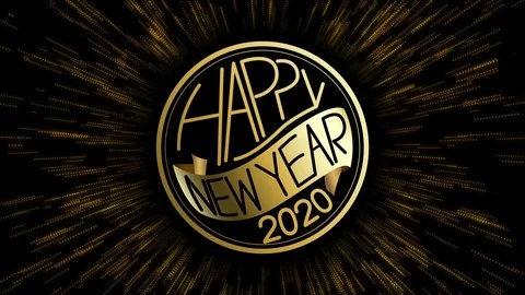 2020 New year. Stock Footage 112884236