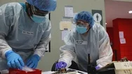 2020 - New York Coronavirus Covid-19 Intensive Care Doctors And Nurses Treat Stock Footage
