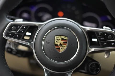 2020 porsche cayenne during presentation in Armenia. Armenia, Tsaghkadzor. .. Foto stock