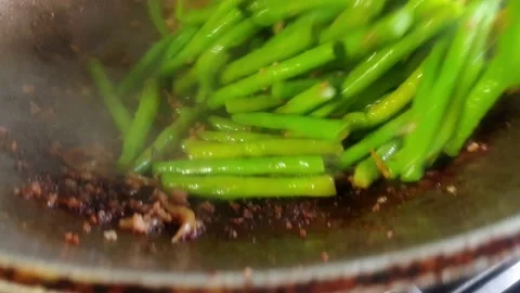 2020.0405 string beans4K Stock Footage 130928771