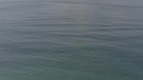 2020:LOS CABOS MEXICO.Dark Foreboding Waters Swirling Underneath Drone Camera Stock Photos