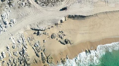 2020:LOS CABOS MEXICO.Land Slowly Eroding Away To The Bottomless Ocean Being Stock Photos