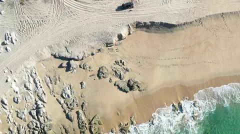 2020:LOS CABOS MEXICO.Land Slowly Eroding Away To The Bottomless Ocean Being Stock Photos