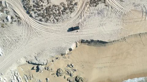 2020:LOS CABOS MEXICO.Land Slowly Eroding Away To The Bottomless Ocean Being Foto stock