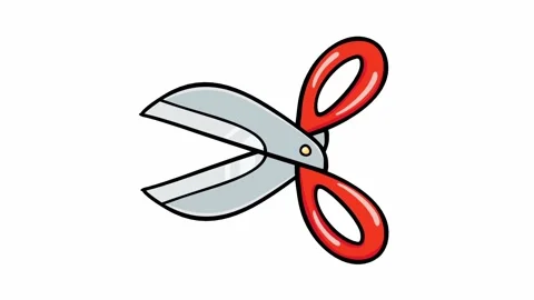 2021 05 29 Scissors 3 Ready Stock Footage 154932824