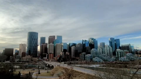 2021-11-25 Calgary Time-lapse01 Stock Footage 165856972