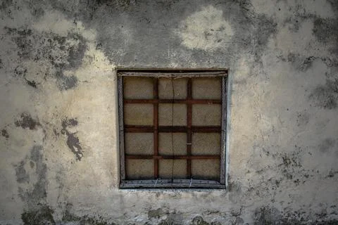 2021 4 27 Sovizzo closed window Stock Photos