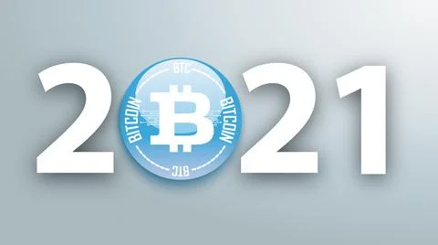 2021 Bitcoin Stock Illustration
