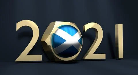 2021 New Year Background Stock Illustration