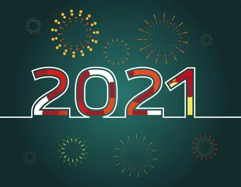 2021 numbers Illustration