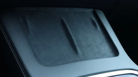 2021 Tesla Model 3 - Wireless Chargers Stock Footage 164576354