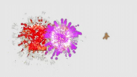 2021 year explode Video stock 144485727