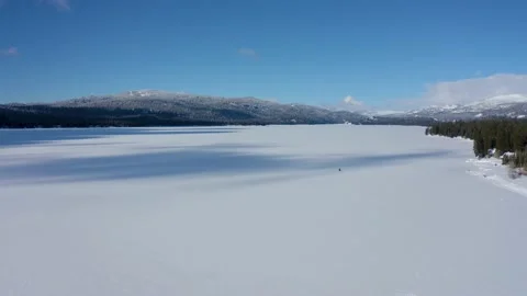 20210224 Payette Lake 02 Stock Footage 149334776