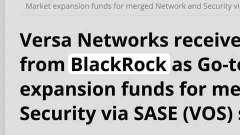 2022: BlackRock Headlines Fast Sequence Video stock 224899382