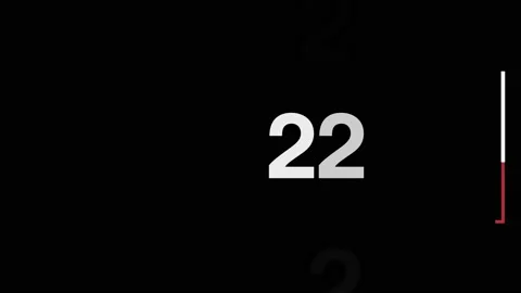 "2022" Concept text Header on Black Background - Graphics and Illustration Stock Footage 164947376