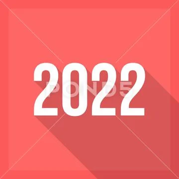 2022 editable text effect with long shadow PSD Template